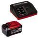 Комплект Einhell Power-X-Change PLUS Starter Kit акумуляторна батарея 18V 5,2Ah + зарядний пристрій PXC Power X-Fastcharger 4A 4512114 фото 1