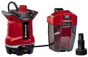 Портативний комбінований занурювальний насос Einhell GE-DP 18/25 LL Li - Solo Power X-Change для чистої та брудної води 4181580 фото