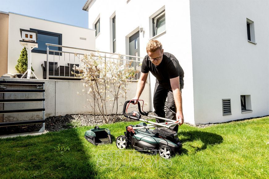Газонокосарка акумуляторна Metabo RM 36-18 LTX BL 36 LiPOWER CAS 601716850 фото