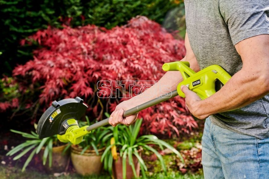Набір електроінструментів Ryobi RY18LT23ADD2-120: тример RY18LT23A, дриль-шуруповерт R18DD2, акумулятор RB18L20 18V 2Ah та зарядний пристрій RC18115 18V 1,5Ah 5133005733 фото