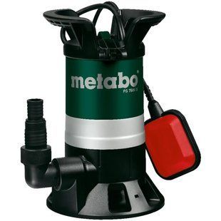 Дренажный погружной насос Metabo PS 7500 S для грязной воды 250750000 фото