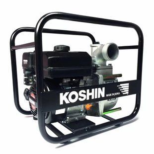 Бензиновая мотопомпа Koshin STV-100X для пещаной и илистой воды 138560 фото
