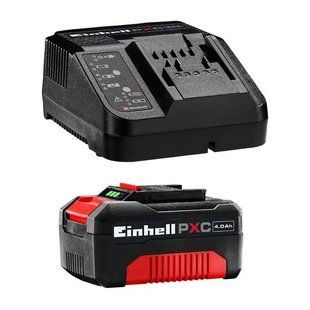 Комплект Einhell Power-X-Change Starter Kit акумуляторна батарея 18V 4Ah + зарядний пристрій PXC Power Charger 3A 4512042 фото